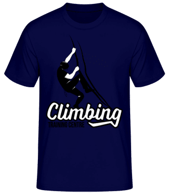 Climbing Training Centre White - T-shirt homme B&C - Bleu marine - Devant