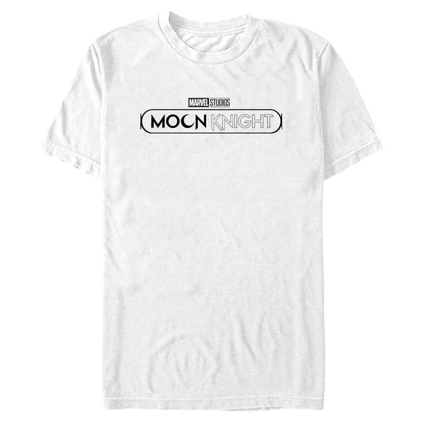 Aperçu: Marvel - Moon Knight - Logo Black - Homme T-shirt - Blanc - Devant
