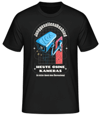 JGA Heute Ohne Kameras · Männer Basic T-Shirt
