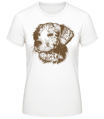 Little Dog - Women's B&C T-Shirt - White - Front