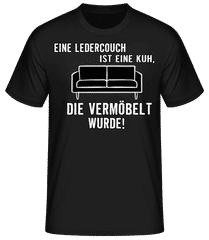 Eine Vermöbelte Kuh · Männer Basic T-Shirt