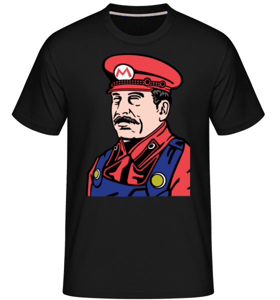 Preview: Mario Stalin -  Shirtinator Men's T-Shirt - Black - Front