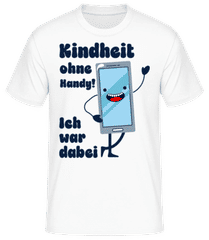 Kindheit Ohne Handy · Männer T-Shirt B&C