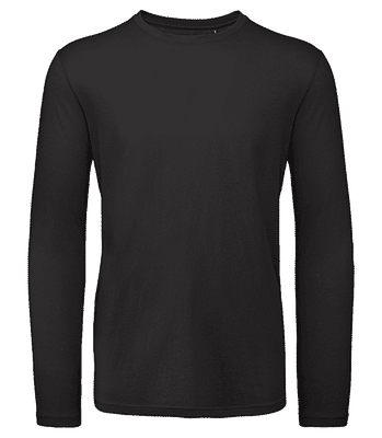 Unisex organic long sleeve Stanley Stella 2.0 - Black - Front