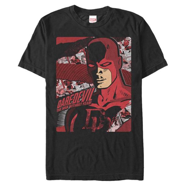 Marvel - The Defenders - Daredevil Dare Strive - Homme T-shirt - Noir - Devant
