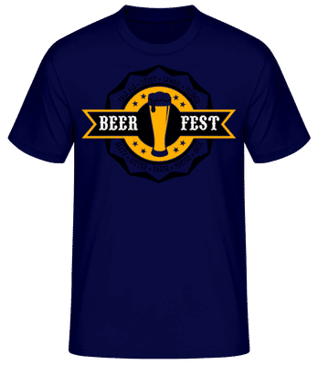 Beer Fest - Men's B&C T-Shirt - Navy - Front