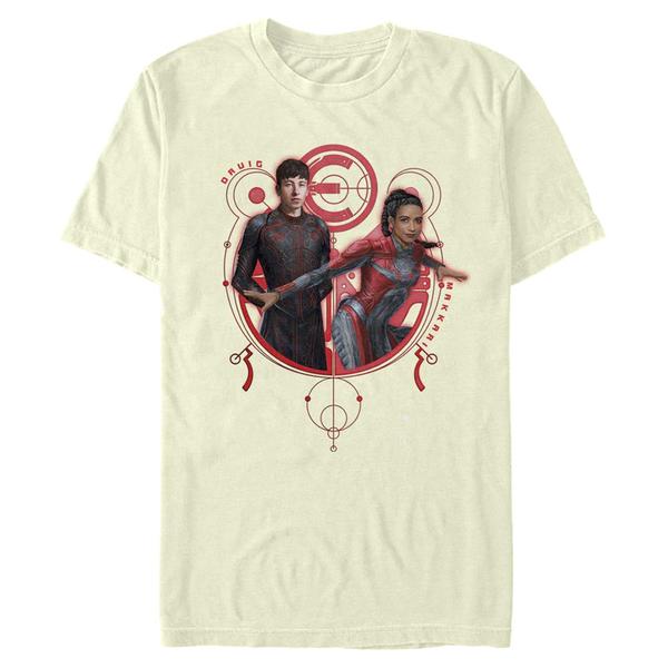 Aperçu: Marvel - Eternals - Duo Druig And Makkari - Homme T-shirt - Crème - Devant