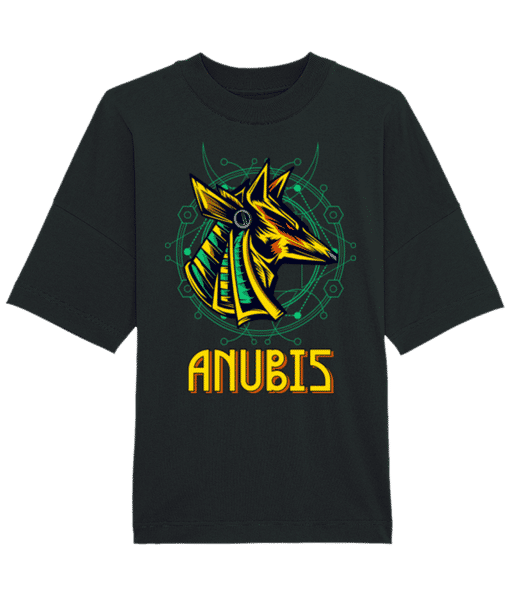 Aperçu: Anubis - T-shirt Bio unisexe Stanley Stella extra large - Noir - Devant