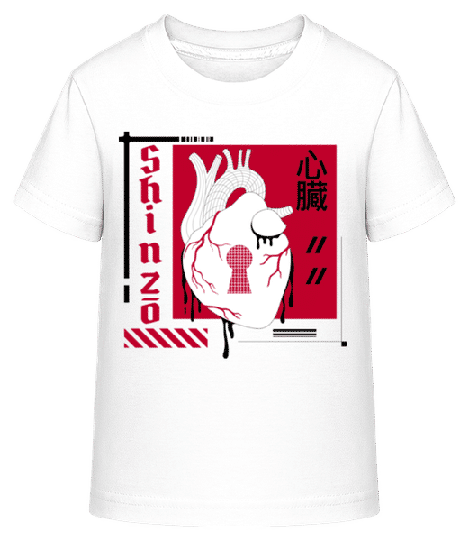 Aperçu: Shinzo - T-shirt shirtinator Enfant - Blanc - Devant