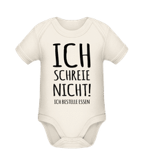 Ich Schreie Nicht · Baby Bio Strampler