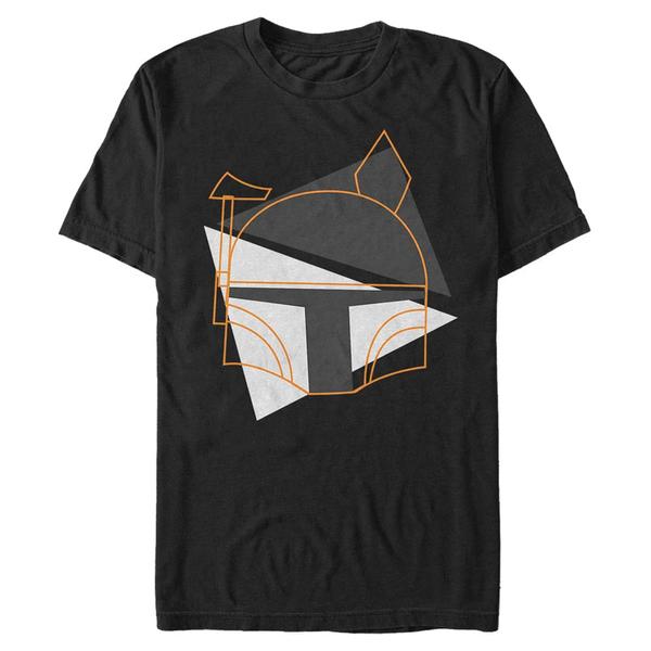 Aperçu: Star Wars - Boba Fett Spooky Boba Lines - Homme T-shirt - Noir - Devant