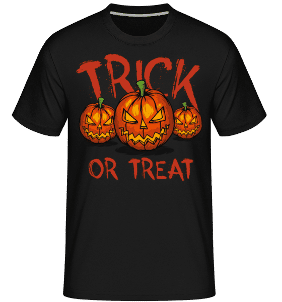 Aperçu: Trick Or Treat -  T-Shirt Shirtinator homme - Noir - Devant