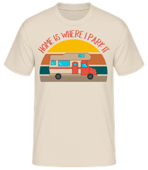 Home Is Where I Park It · Pánske basic tričko