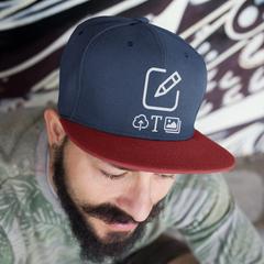 Snapback šiltovka Beechfield