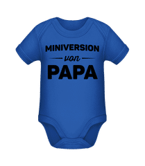 Miniversion Von Papa · Baby Bio Strampler