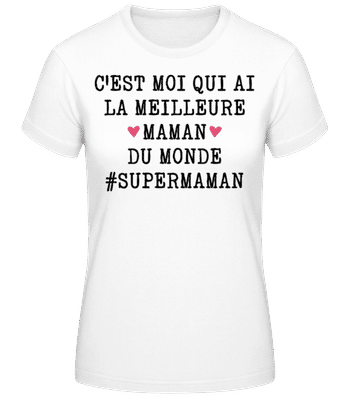 Supermaman - T-shirt standard Femme - Blanc - Devant