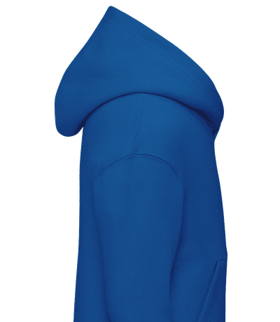 Sweat à capuche standard pour enfant - Bleu royal - Droite