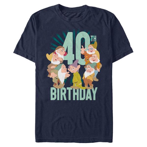 Disney - Blanche-Neige et les Sept Nains - Photo de groupe Dwarves Forty Bday - Homme T-shirt