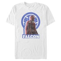 Marvel - The Falcon and the Winter Soldier - Falcon Distressed - Men's T-Shirt - White - Front