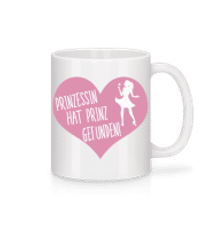 Prinzessin Hat Prinz Gefunden - Tasse - Weiß - Vorne