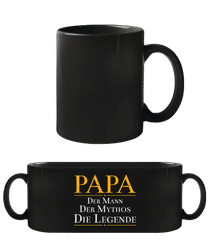 Papa Der Mann Der Mythos Die Legende · Schwarze Tasse