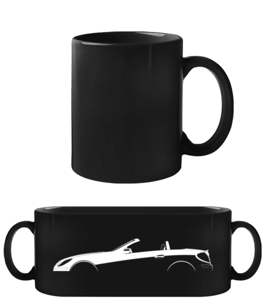 Aperçu: 'Mercedes-Benz SLK AMG R171' Silhouette - Tasse Noire - Noir - Devant
