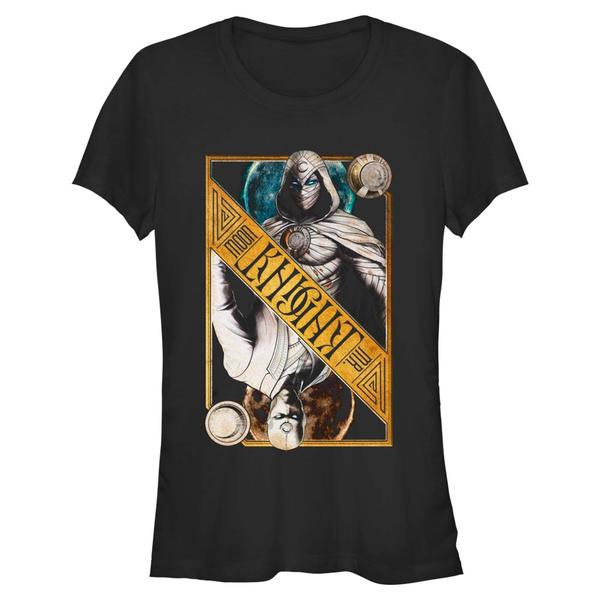 Aperçu: Marvel - Moon Knight - Moon Knight Dual Card - Femme T-shirt - Noir - Devant