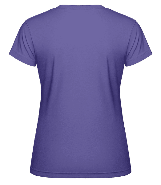 Aperçu: Fred Flintstone -  T-shirt Shirtinator femme - Pourpre - Derrière