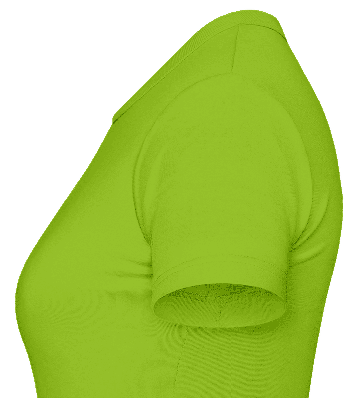 Aperçu: Squelette De Tambour - T-shirt femme B&C - Citron vert - Gauche
