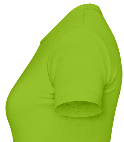 Squelette De Tambour - T-shirt femme B&C - Citron vert - Gauche
