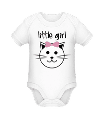 Little Girl - Chat · Body manches courtes bio