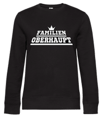 Familien Oberhaupt Krone · Frauen Standard Pullover