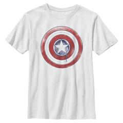 Marvel - Falcon et le soldat de l'hiver - Logo Paint Shield - Enfant T-shirt