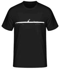 'Mercedes SL R107' Silhouette · Pánské basic tričko
