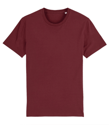Männer Bio T-Shirt Stanley Stella 2.0 - Bordeaux - Vorne