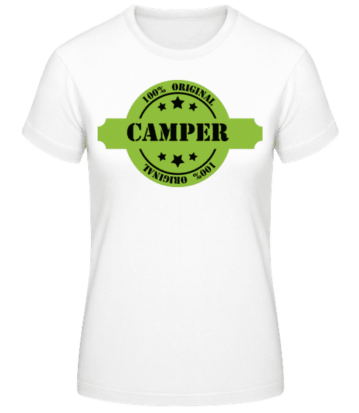 Aperçu: 101 % Camper - T-shirt standard Femme - Blanc - Devant