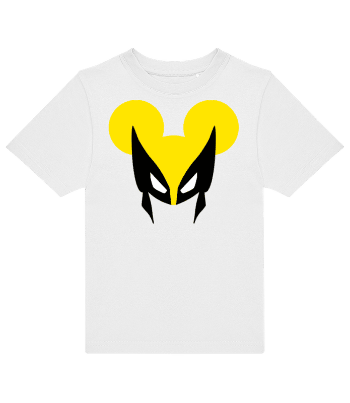 Preview: Wolvermouse - Kids B&C T-Shirt - White - Front