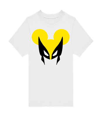 Wolvermouse - Kids B&C T-Shirt - White - Front