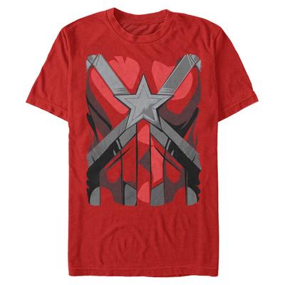 Marvel - Black Widow - Gardien rouge Costume - Homme T-shirt - Rouge - Devant