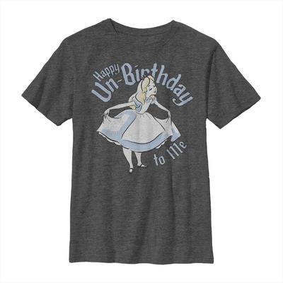 Disney - Alice in Wonderland - Alice UnBirthday - Kids T-Shirt - Heather anthracite - Front