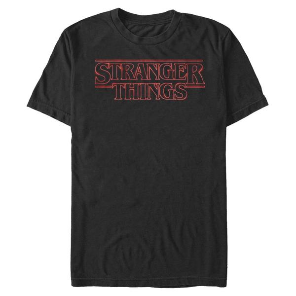 Netflix - Stranger Things - Logo Stranger Neon - Homme T-shirt