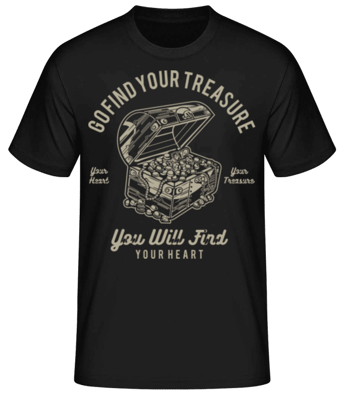 Preview: Treasure - Men's Basic T-Shirt - Black - Front