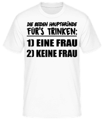 Gründe Zu Trinken · Männer Basic T-Shirt