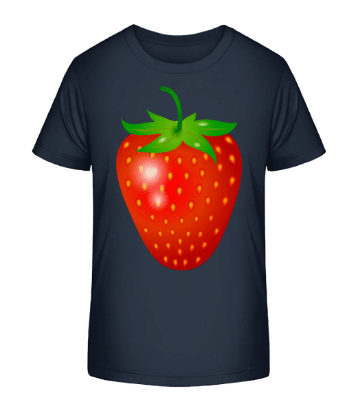 Aperçu: Fraise - T-shirt bio Enfant Stanley Stella 2.0 - Bleu marine - Devant