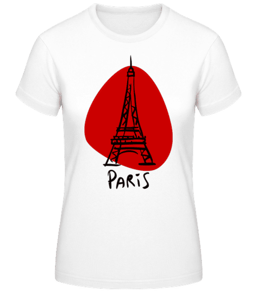 Aperçu: Signe De Paris - T-shirt standard Femme - Blanc - Devant