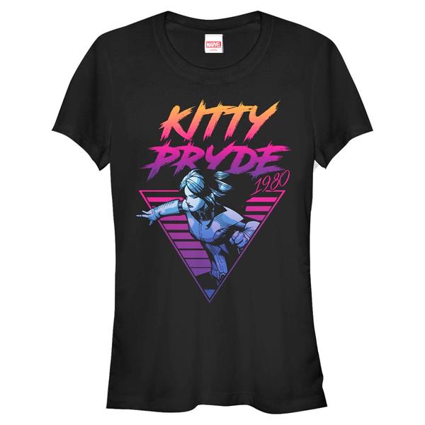 Aperçu: Marvel - X-Men - Kitty Pryde Neon - Femme T-shirt - Noir - Devant