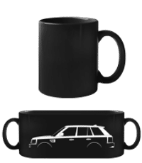 'Range Rover Sport (2005)' Silhouette - Taza negra - Negro - delante