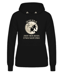 Ab 666 KMH Zieht Mein Besen Nach Links · Frauen Basic Hoodie