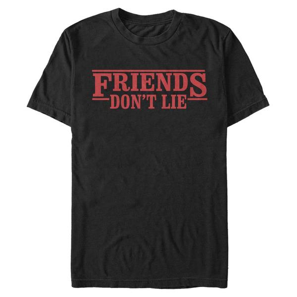 Netflix - Stranger Things - Quote Friends Dont Lie - Homme T-shirt