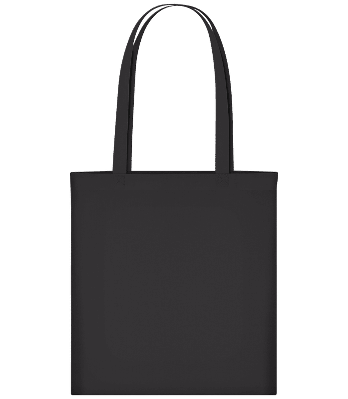 Vorschau: Stofftasche - Schwarz - Hinten